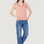 T-shirt Levi's® PERFECT VNECK Arancione - Foto 4