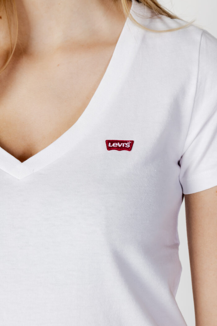 T-shirt Levi’s® PERFECT VNECK Bianco – 103498