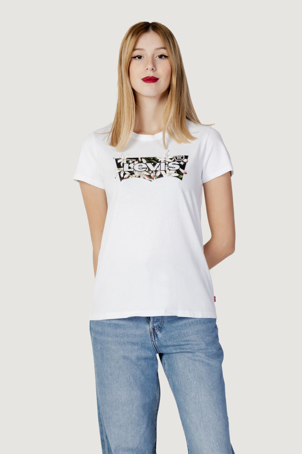 T-shirt Levi's® THE PERFECT TEE Bianco - Foto 1