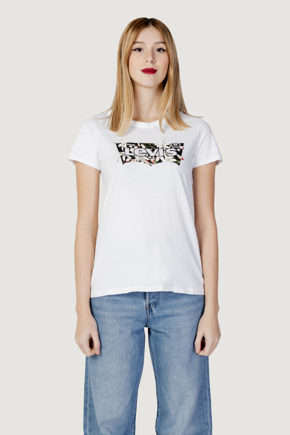 T-shirt Levi's® THE PERFECT TEE Bianco - Foto 5