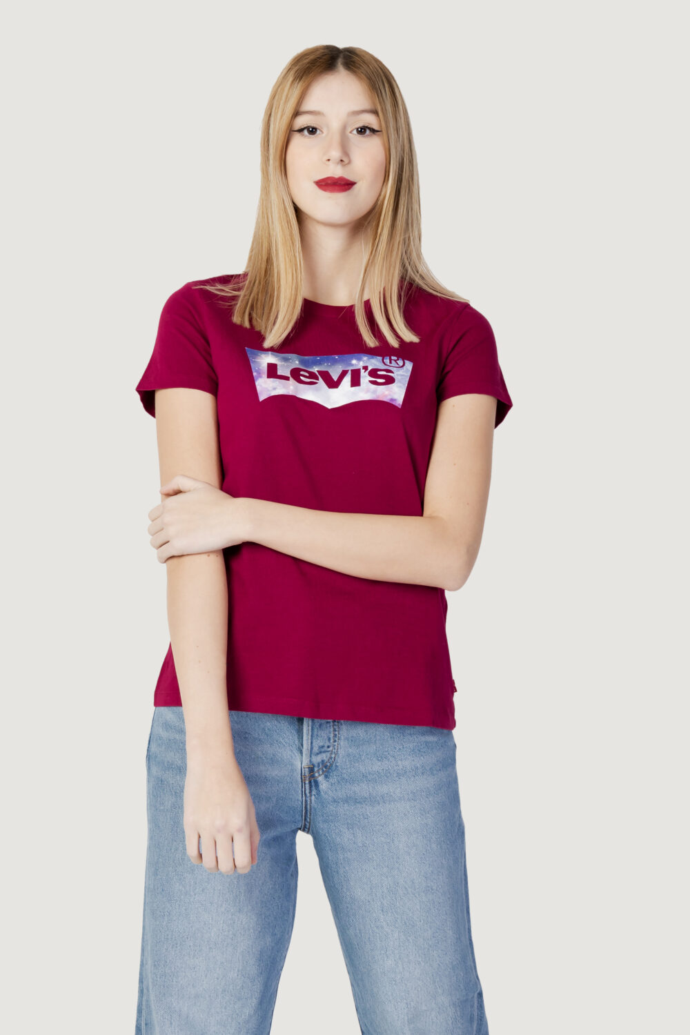 T-shirt Levi's® THE PERFECT TEE Bordeaux - Foto 1