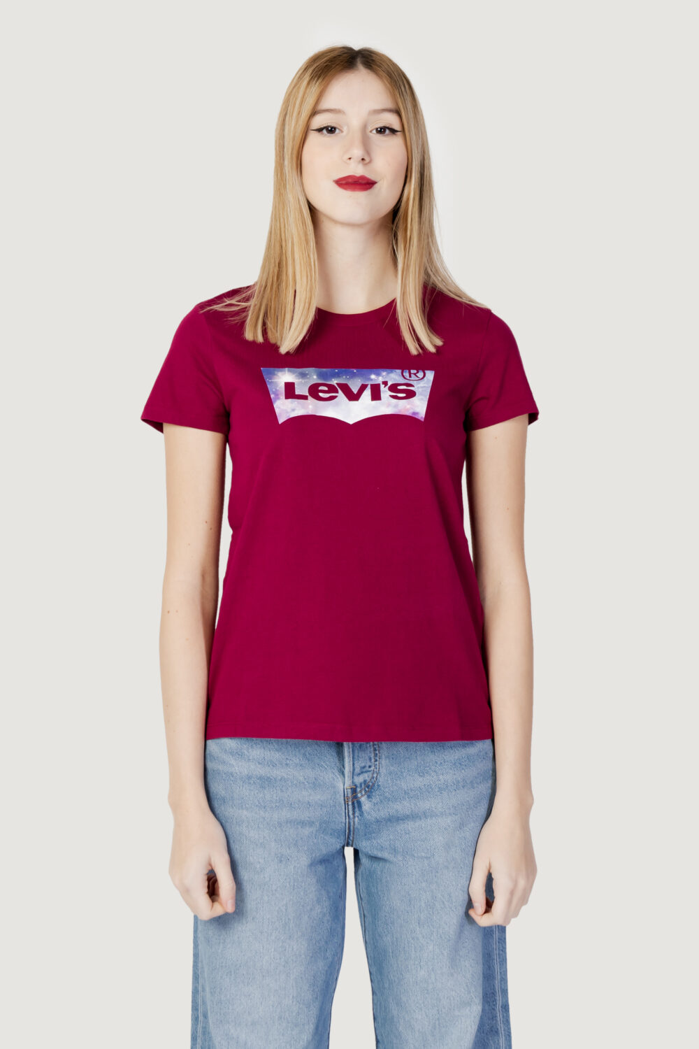 T-shirt Levi's® THE PERFECT TEE Bordeaux - Foto 5