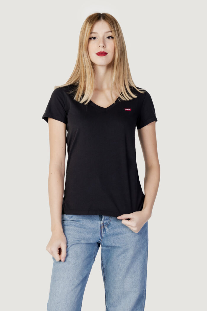 T-shirt Levi’s® PERFECT VNECK Nero – 103499