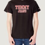 T-shirt Tommy Hilfiger Jeans TJM ESSENTIAL TJ TEE Nero - Foto 5