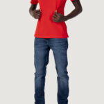 T-shirt Tommy Hilfiger Jeans TJM ESSENTIAL TJ TEE Rosso - Foto 4
