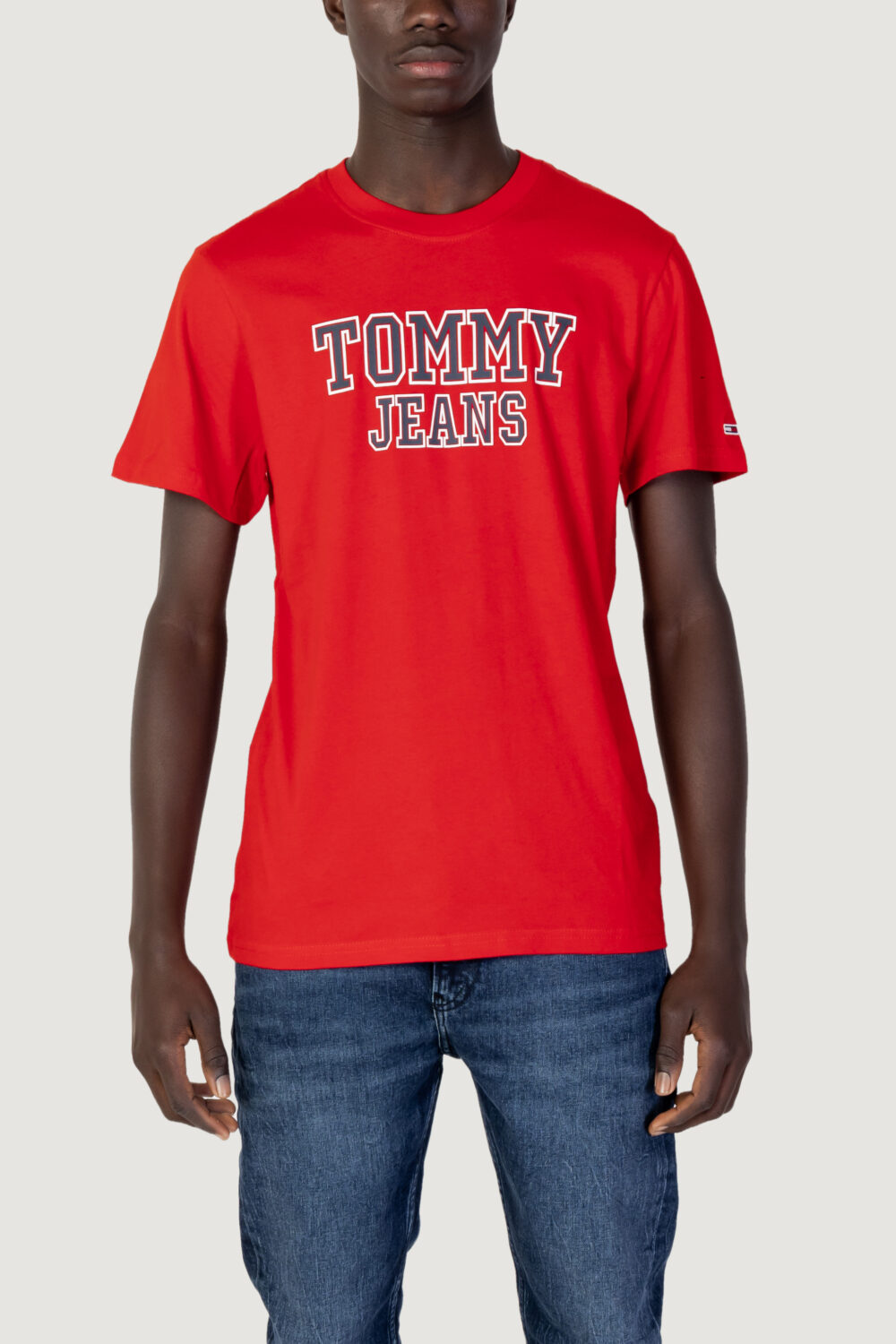 T-shirt Tommy Hilfiger Jeans TJM ESSENTIAL TJ TEE Rosso - Foto 5