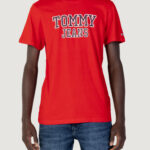 T-shirt Tommy Hilfiger Jeans TJM ESSENTIAL TJ TEE Rosso - Foto 5