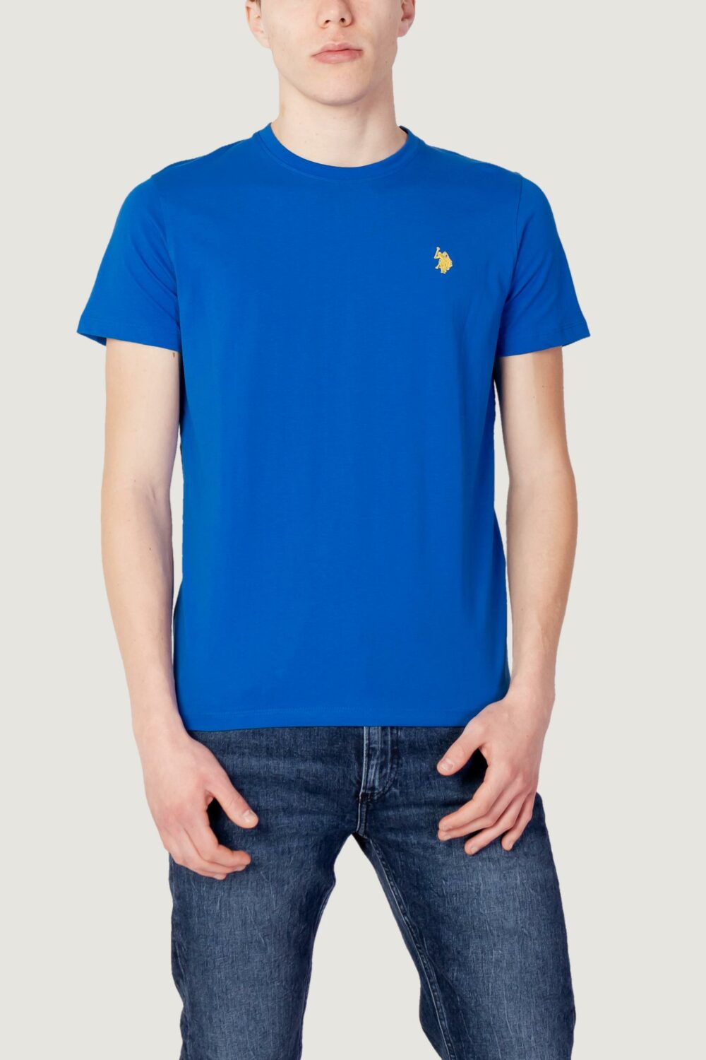 T-shirt U.S. Polo Assn. MICK Azzurro - Foto 3