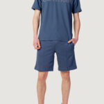 Bermuda Calvin Klein Sport PW - KNIT 00GMS3S805BAE Blu - Foto 2