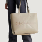 Borsa Calvin Klein Jeans SCULPTED SHOPPER29 MONO Beige scuro - Foto 1