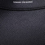 Borsa Armani Exchange LOGO PICCOLO FRONTALE Nero - Foto 2