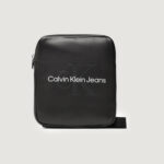 Borsa Calvin Klein Jeans MONOGRAM SOFT REPORTER18 Nero - Foto 1