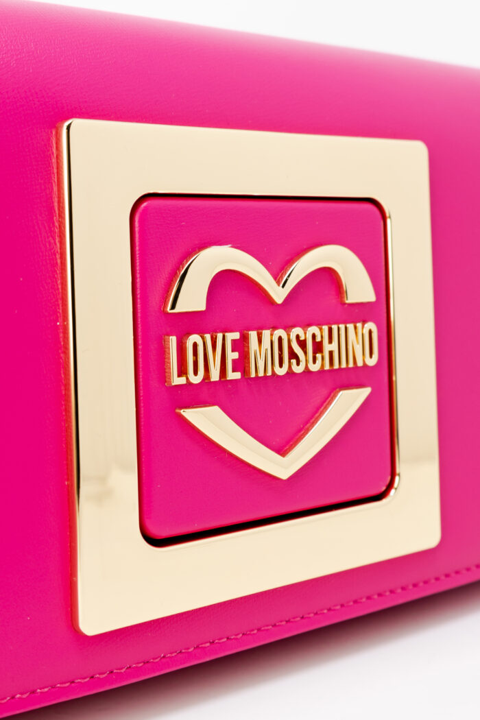 Borsa Love Moschino SQUARE LOGO Fuxia – 102464