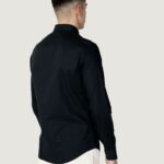 Camicia manica lunga Armani Exchange TESSUTO LAVORATO Blu - Foto 3