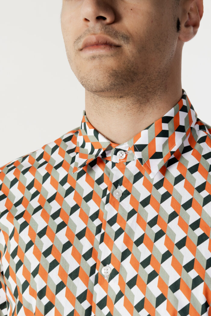 Camicia manica lunga Antony Morato NAPOLI SLIM FIT Arancione – 102495