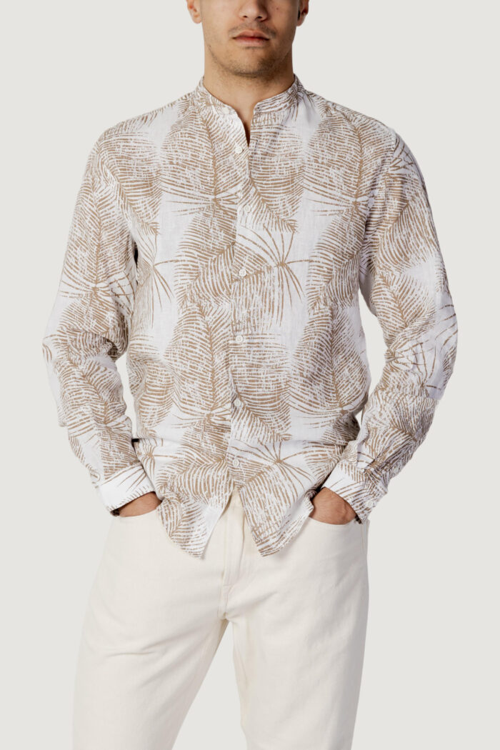 Camicia manica lunga Antony Morato CAMICIA SEOUL SLIM FIT Beige – 102508