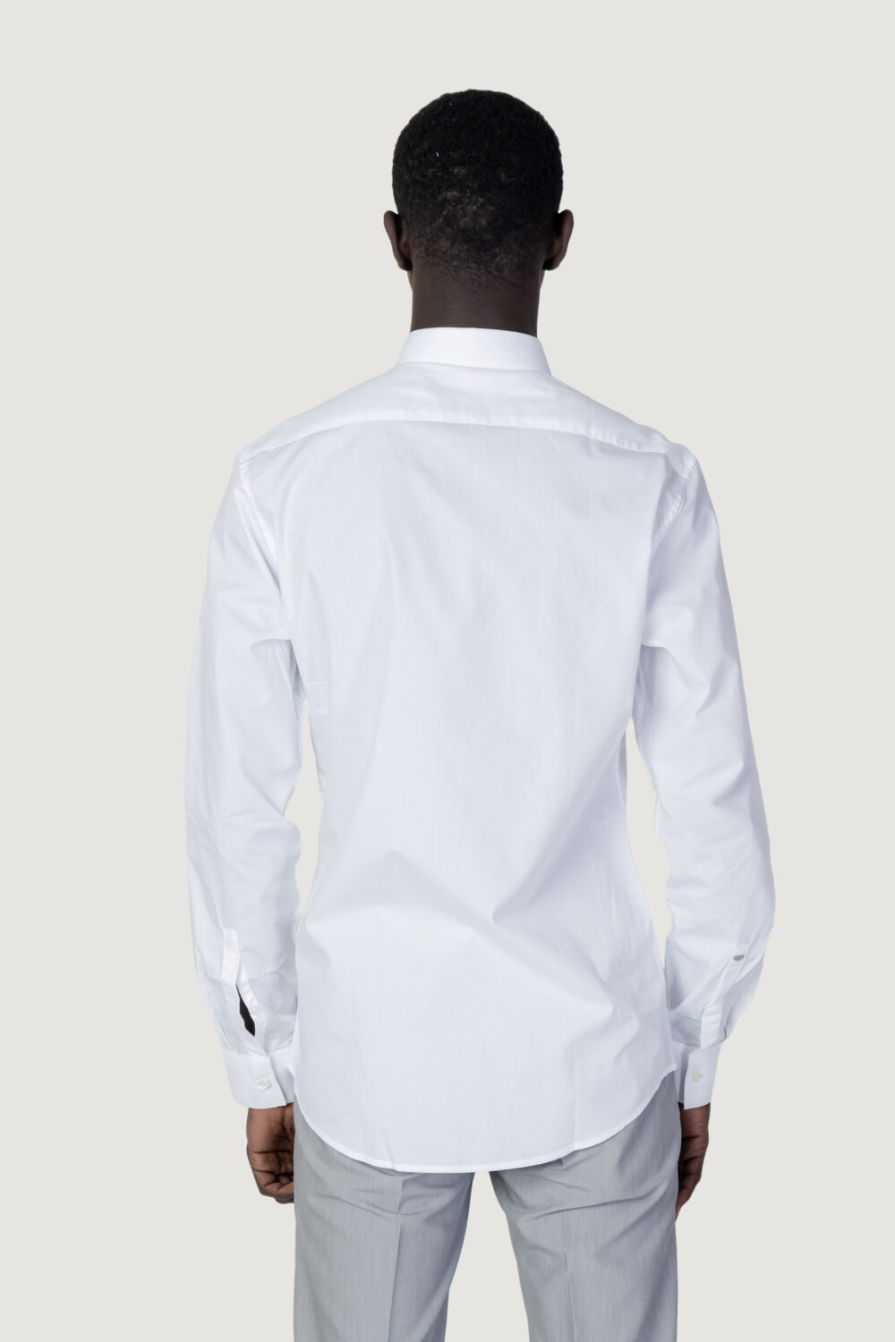 Camicia manica lunga Antony Morato LONDON SLIM FIT Bianco - Foto 3
