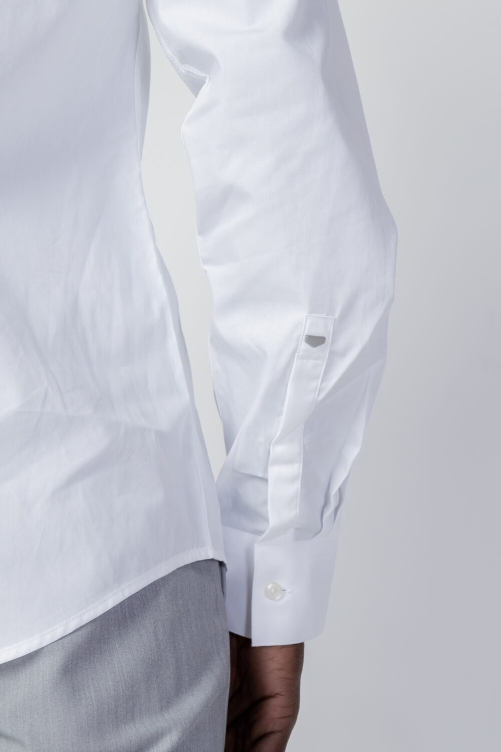 Camicia manica lunga Antony Morato LONDON SLIM FIT Bianco - Foto 4