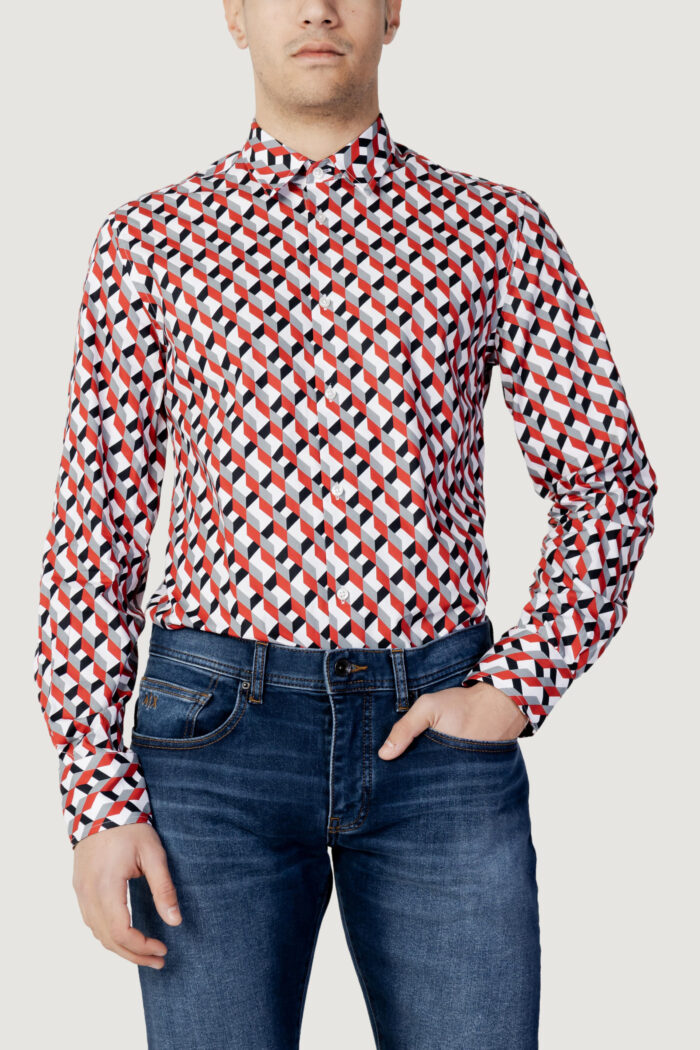 Camicia manica lunga Antony Morato NAPOLI SLIM FIT Rosso – 102495