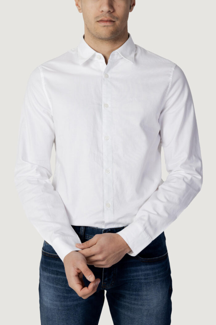 Camicia manica lunga Armani Exchange SHIRT Bianco – 81657