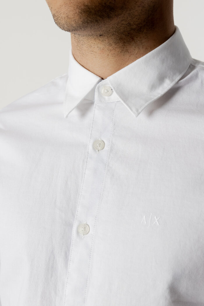Camicia manica lunga Armani Exchange SHIRT Bianco – 81657
