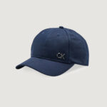 Cappello con visiera Calvin Klein CK BOMBED METAL BB CAP Blu - Foto 1