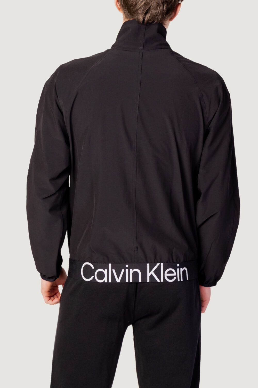 Giacchetto Calvin Klein Sport Windjacket 00GMS3O500 Nero - Foto 3