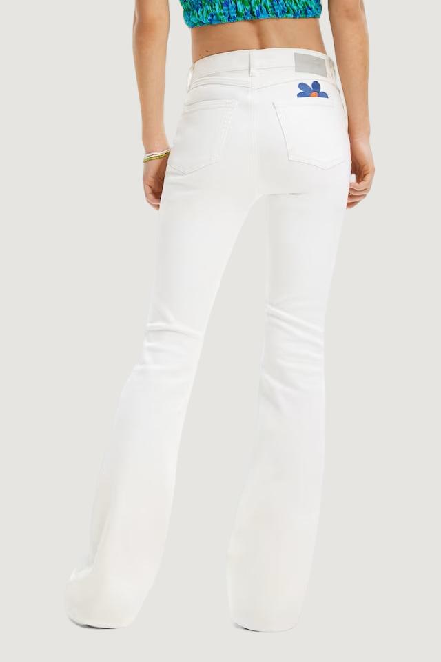 Jeans slim Desigual DENIM LUNA Bianco – 102977