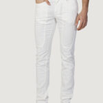 Pantaloni slim Jeckerson 5 PKTS PATCH SLIM Bianco - Foto 1