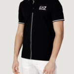 Polo manica corta EA7 DOUBLE LINE Nero - Foto 1