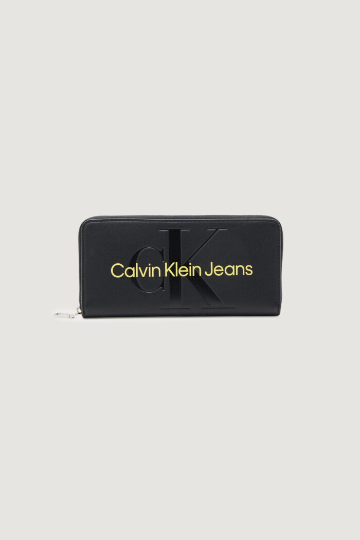 Portafoglio grande Calvin Klein ZIP AROUND Giallo – 64784