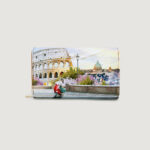 Portafoglio grande Y Not? W/ COIN HOLDER Roma - Foto 1