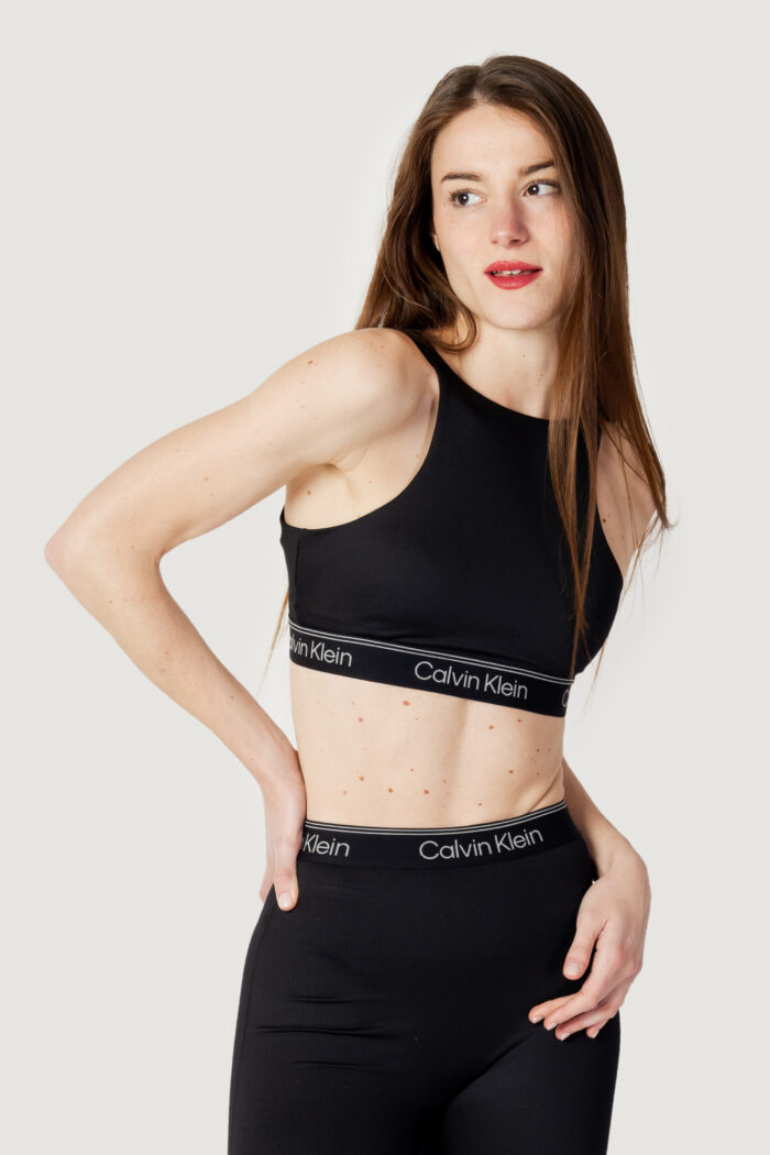 Top Calvin Klein Sport Medium Support Nero