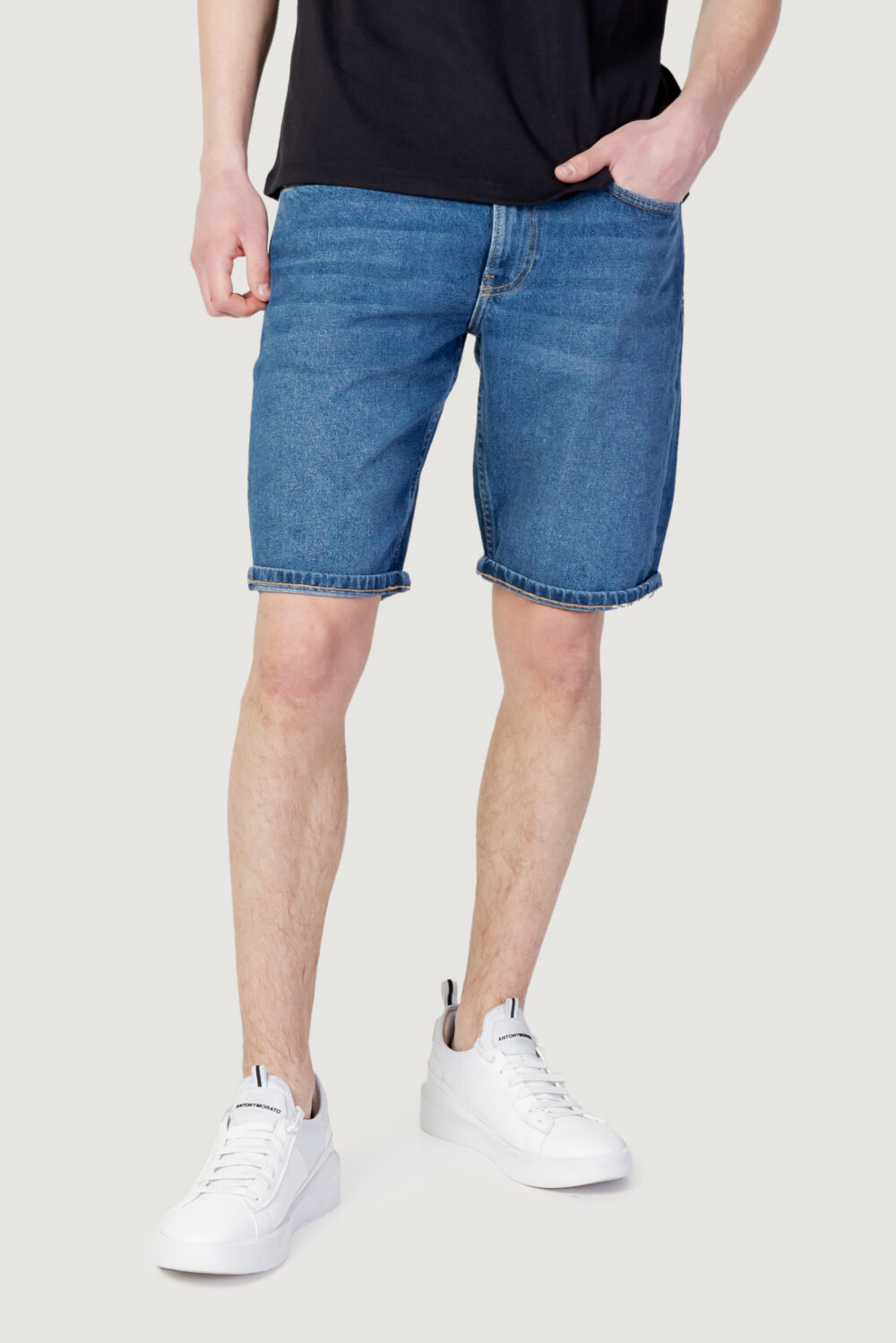 Shorts Calvin Klein Jeans REGULAR SHORT Denim - Foto 1