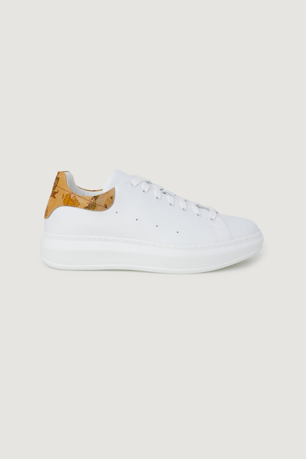 Sneakers Alviero Martini Prima Classe COLLO FANTASIA LOGO Bianco - Foto 1