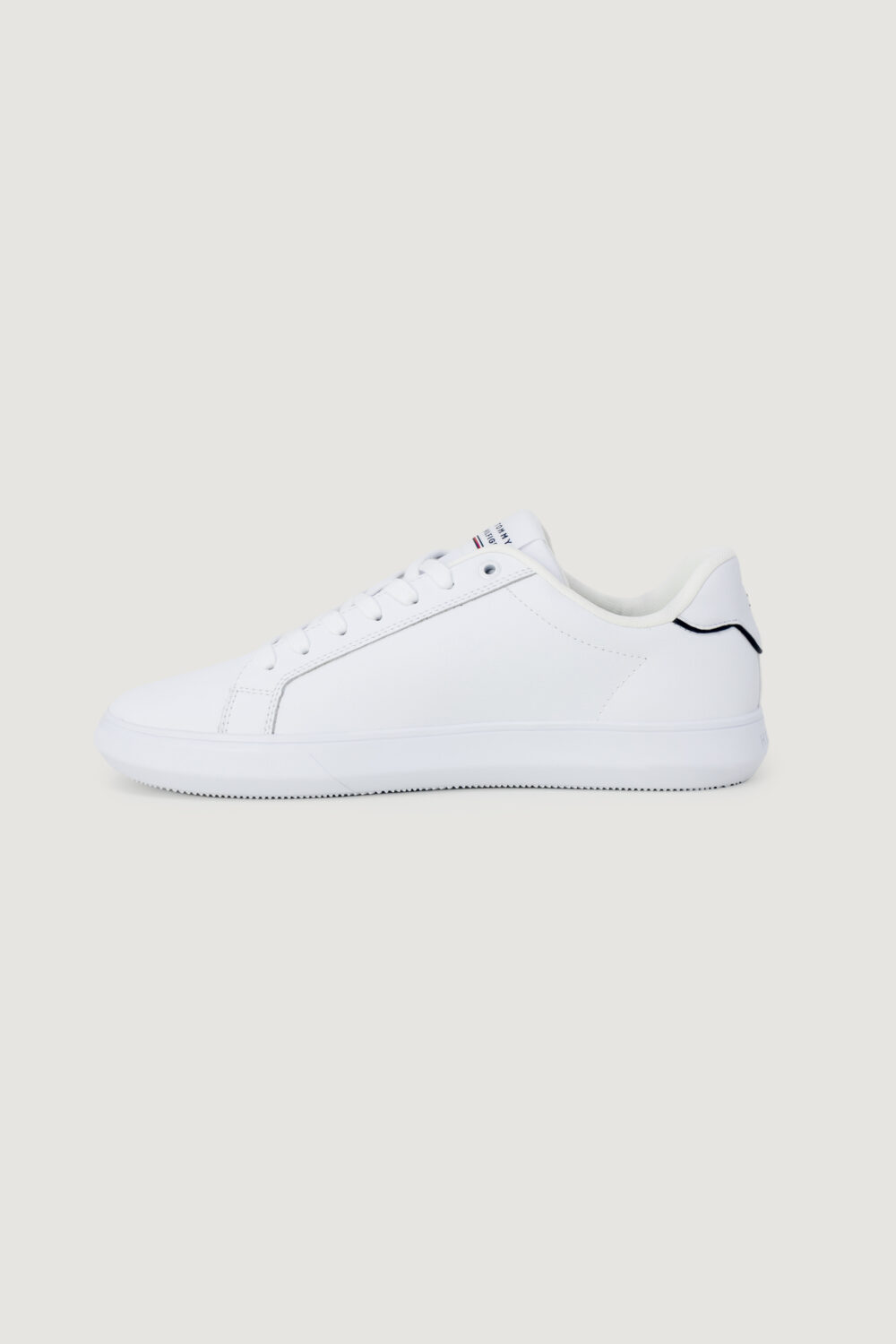 Sneakers Tommy Hilfiger Jeans CORPORATE LEATHER CU Bianco - Foto 4