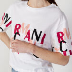 T-shirt Armani Exchange MULTICOLOR LOGO Bianco - Foto 1