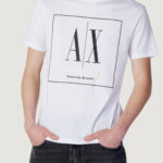 T-shirt Armani Exchange STAMPA LOGO Bianco - Foto 1