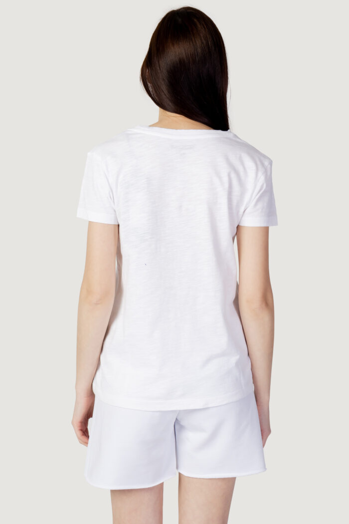 T-shirt Blauer LOGO PAILLETTES Bianco – 104418