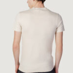 T-shirt Calvin Klein Jeans INSTITUTIONAL TEE Beige - Foto 4