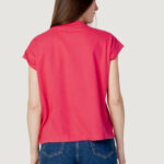 T-shirt Calvin Klein Jeans ARCHIVAL MONOLOGO RE Fuxia - Foto 3