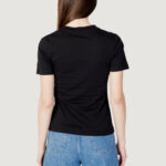 T-shirt Calvin Klein Jeans MICRO MONOLOGO SLIM Nero - Foto 4