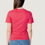 T-shirt Calvin Klein Jeans MICRO MONOLOGO SLIM Rosa - Foto 3