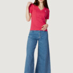 T-shirt Calvin Klein Jeans MICRO MONOLOGO SLIM Rosa - Foto 5