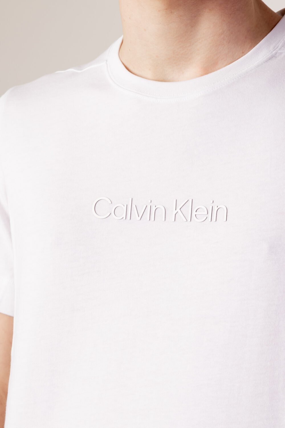 T-shirt Calvin Klein Sport PW - S/S T-Shirt 00GMS3K1082NU Bianco - Foto 2