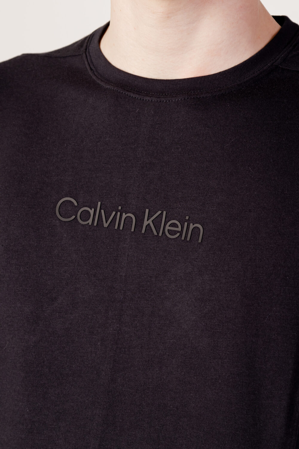 T-shirt Calvin Klein Sport PW - S/S T-Shirt 00GMS3K1082NU Nero - Foto 2