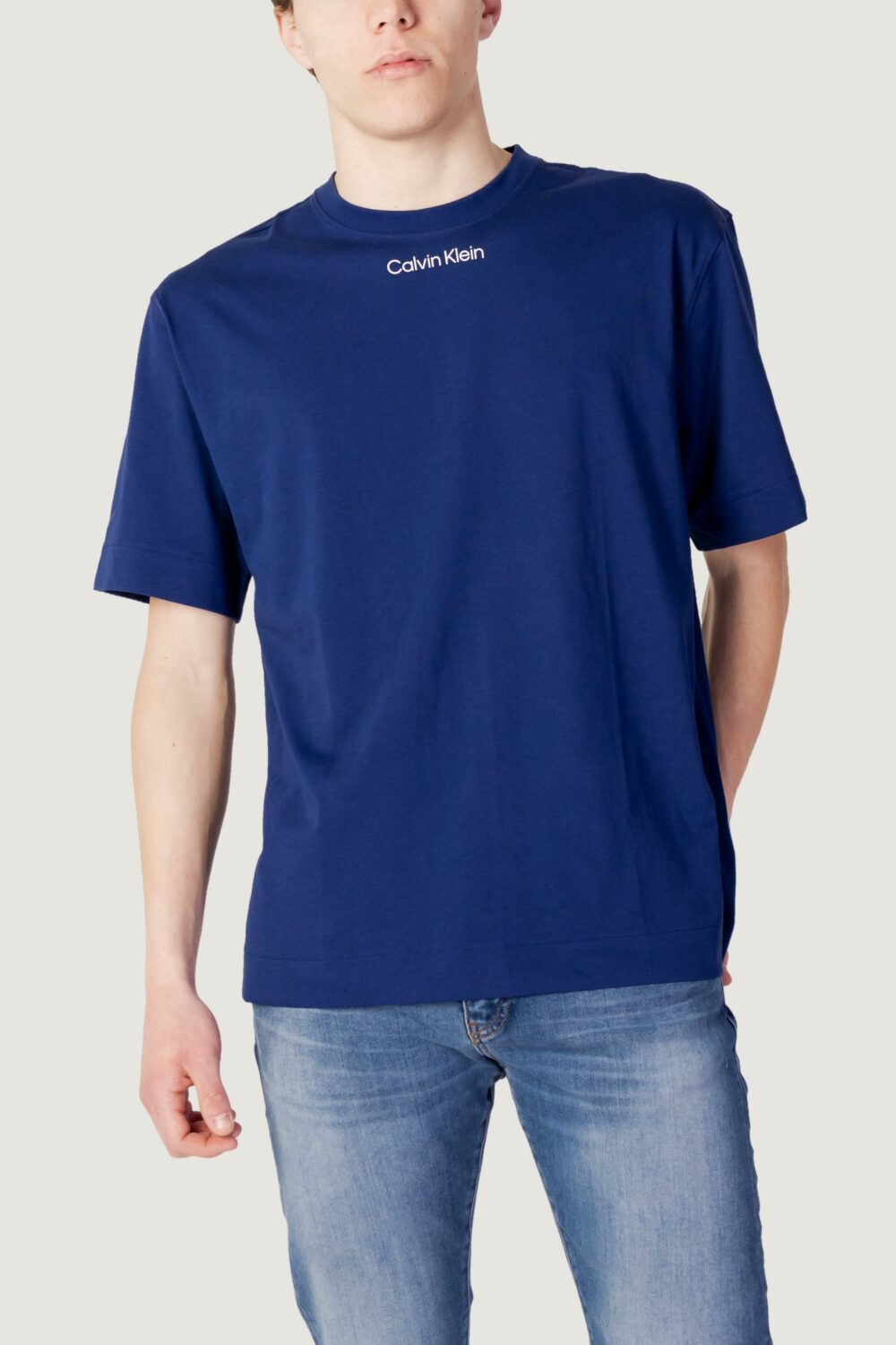 T-shirt Calvin Klein Sport PW - S/S Blu - Foto 1