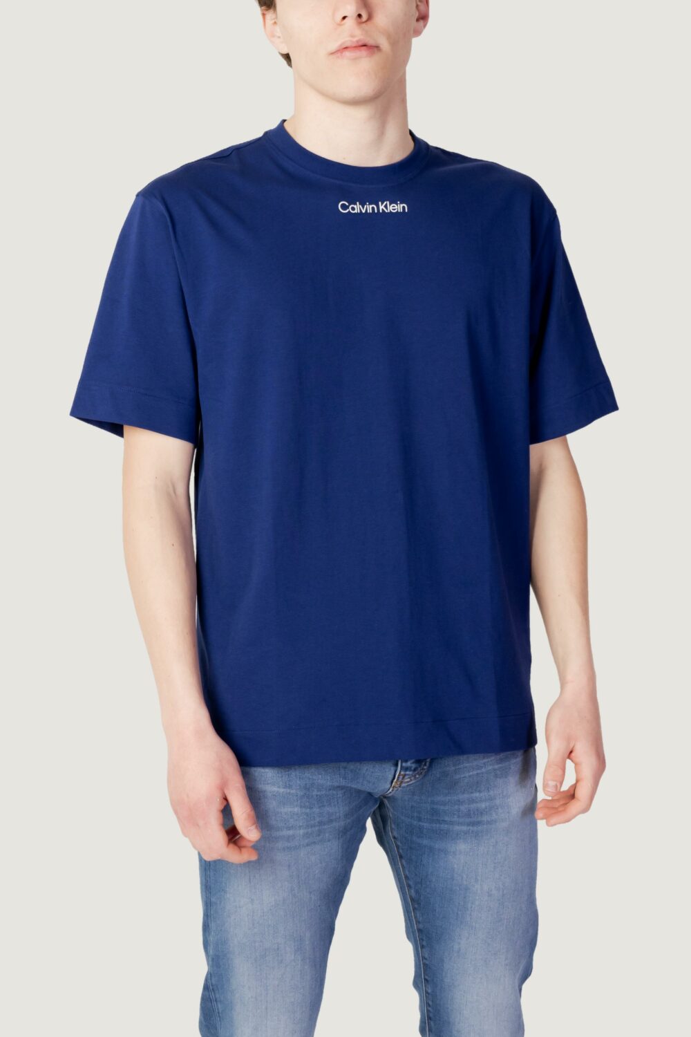 T-shirt Calvin Klein Sport PW - S/S Blu - Foto 4