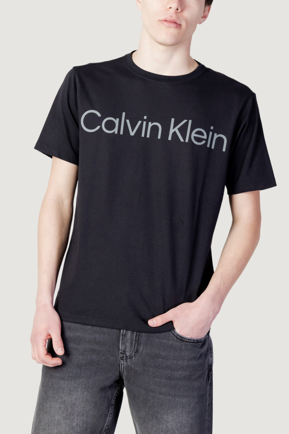 T-shirt Calvin Klein Sport PW - S/S T-Shirt Nero - Foto 1