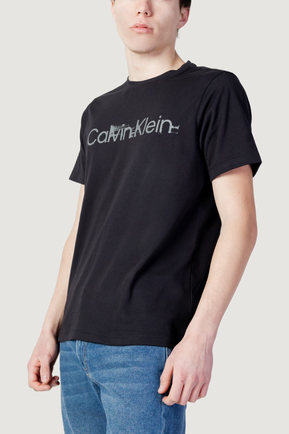 T-shirt Calvin Klein Sport PW - S/S T-Shir Nero - Foto 1